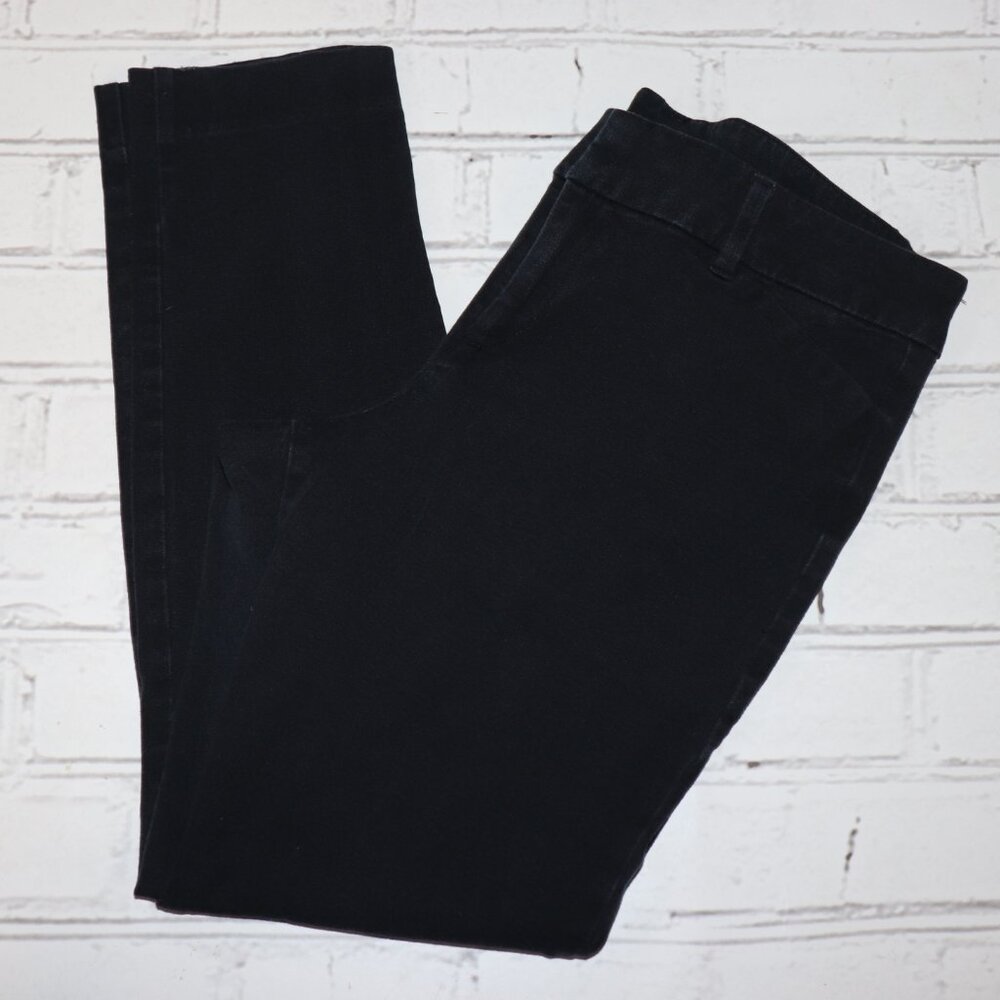 🖤✨ Old Navy Pixie “Never‑Fade” Black Denim Jeans · Size 6 · Skinny